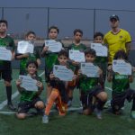 Strikers team with certificate